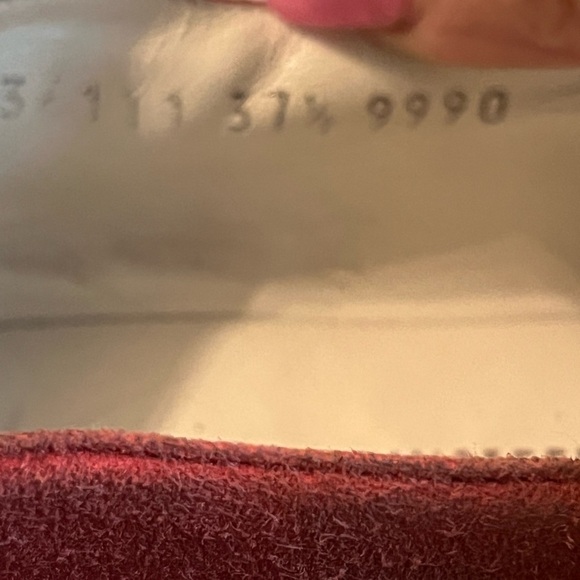 Giuseppe Zanotti Tasseled Suede Shoes Sz 37.5 US 7.5 Smoking Loafer Pink - Picture 7 of 7